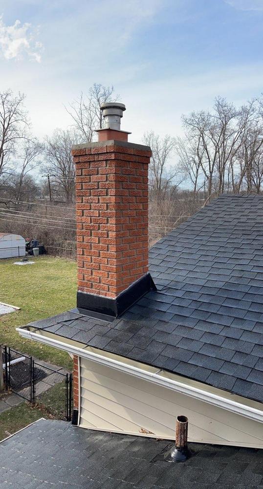 Brick chimney repair in St. Clair Shores