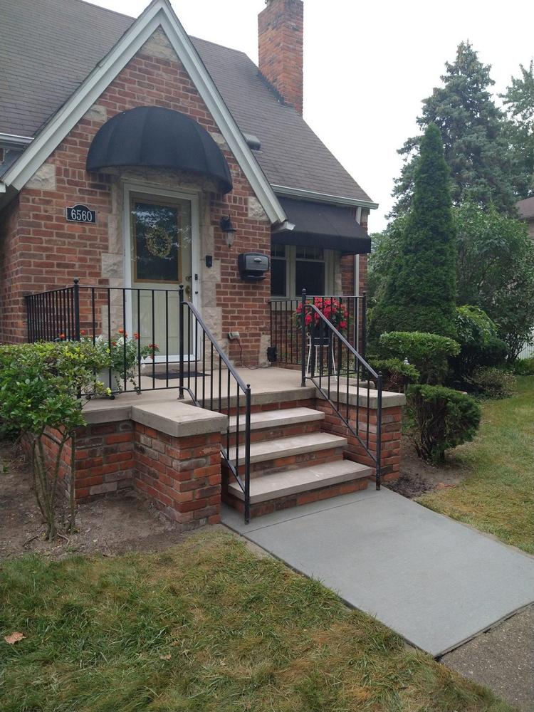 Brick Porch Repair Macomb Twp.