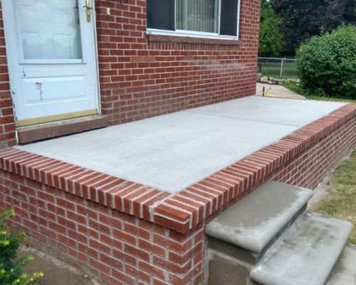 brick porch repair canton