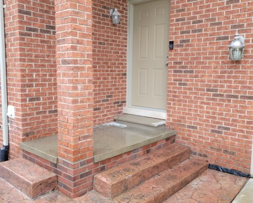 Brick porch repair West Bloofield